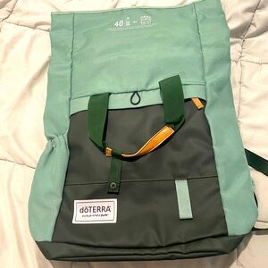 Doterra Green Swag Backpack Pursue What's Pure 2020 sustainable